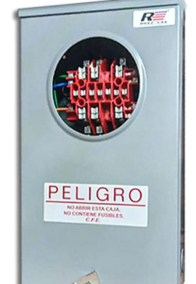 BASE13-20 para watthorímetro trifásico 13 terminales 20 amp