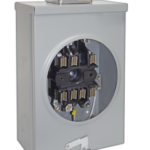BM-7-100 - Base para watthorímetro trifásico 7 terminales 100 amp