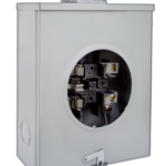 BMI-5-200 - Base para watthorímetro monofásico 5 terminales 200 amp (incluye conector roscado)