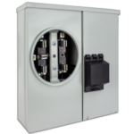 BMI-51-100S - Base integral monofásico 5 terminales c / espacio interruptor principal