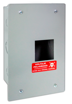 CCE (S)-1-3F - Centros de carga tipo QO 100 amperes trifásico 1 circuito NEMA 1 de empotrar y sobreponer