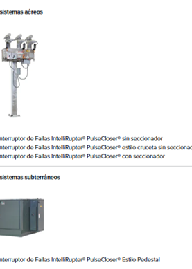 Interruptor de Fallas IntelliRupter® PulseCloser®